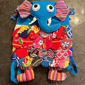 Colorful Elephant Backpack